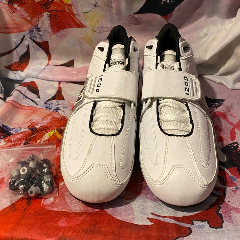 Football shoes New Balance MF1200 MidWhite